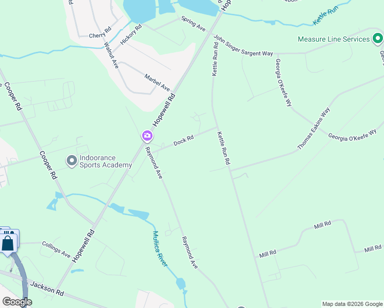 map of restaurants, bars, coffee shops, grocery stores, and more near 729 Kettle Run Road in Evesham Township