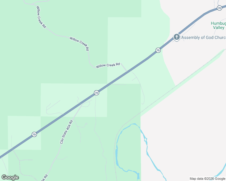 map of restaurants, bars, coffee shops, grocery stores, and more near 16-114 Piedra Rd in Portola