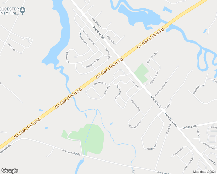 map of restaurants, bars, coffee shops, grocery stores, and more near Concetta Drive in Mount Royal