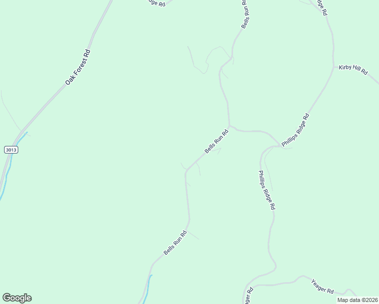 map of restaurants, bars, coffee shops, grocery stores, and more near 479 Bells Run Road in Spraggs