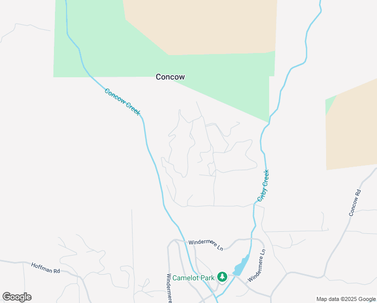 map of restaurants, bars, coffee shops, grocery stores, and more near Broken Glass Circle in Concow
