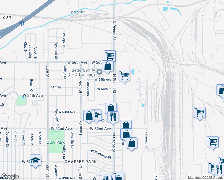map of restaurants, bars, coffee shops, grocery stores, and more near in Berkley