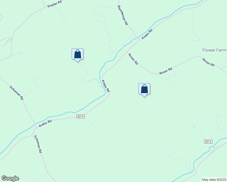 map of restaurants, bars, coffee shops, grocery stores, and more near 3940 Krebs Road in Glen Rock