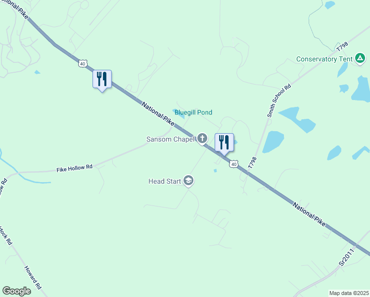 map of restaurants, bars, coffee shops, grocery stores, and more near 1001 Lafayette Drive in Farmington