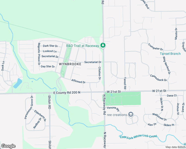 map of restaurants, bars, coffee shops, grocery stores, and more near 10928 Affirmed Drive in Indianapolis