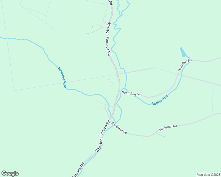 map of restaurants, bars, coffee shops, grocery stores, and more near 1005 Wharton Furnace Rd in Fayette
