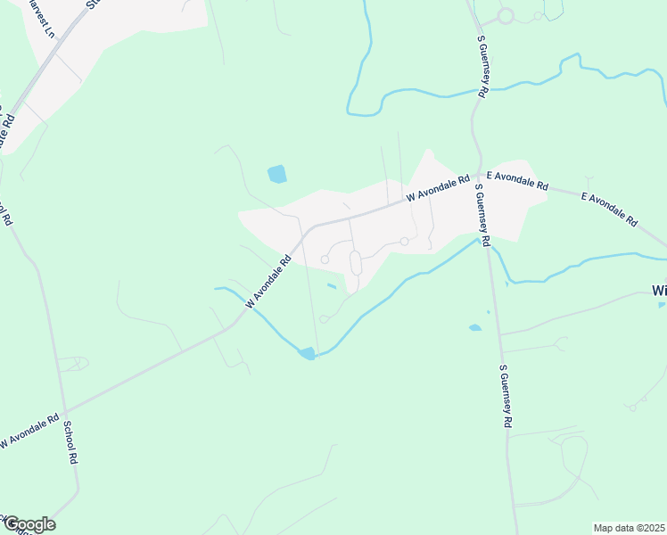map of restaurants, bars, coffee shops, grocery stores, and more near 5 Moorings Road in West Grove