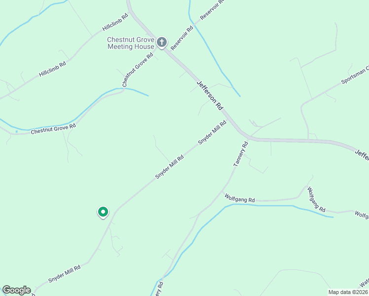 map of restaurants, bars, coffee shops, grocery stores, and more near 5077 Snyder Mill Road in Spring Grove