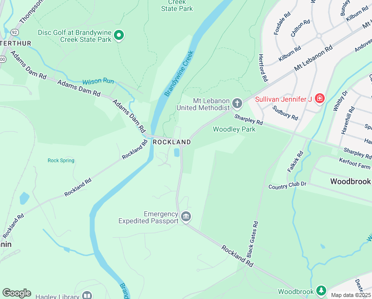 map of restaurants, bars, coffee shops, grocery stores, and more near in New Castle County