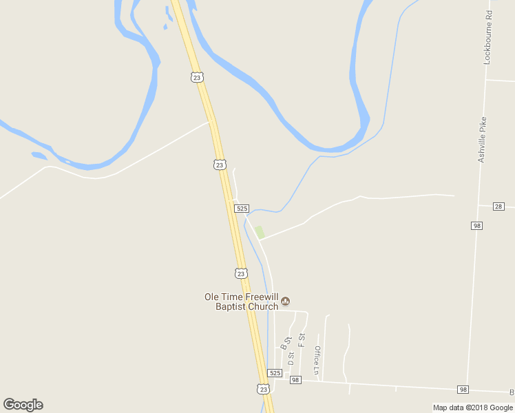 map of restaurants, bars, coffee shops, grocery stores, and more near 9524 Picway Rd in Lockbourne