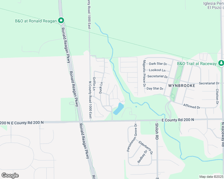 map of restaurants, bars, coffee shops, grocery stores, and more near 2348 Redland Road in Indianapolis