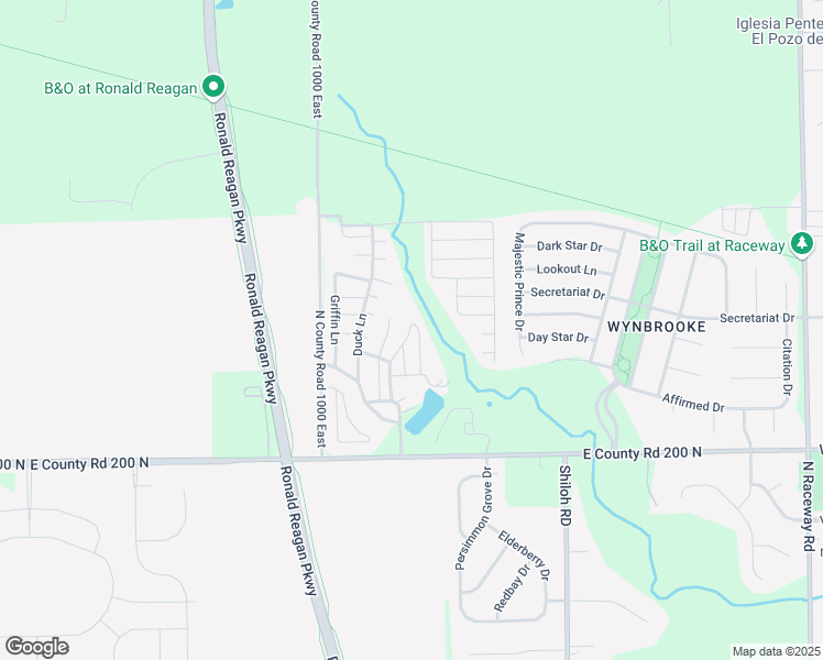 map of restaurants, bars, coffee shops, grocery stores, and more near 2348 Redland Road in Indianapolis