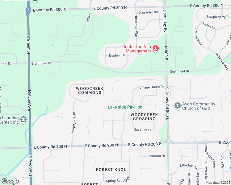 map of restaurants, bars, coffee shops, grocery stores, and more near 2468 Stonehaven Drive in Avon