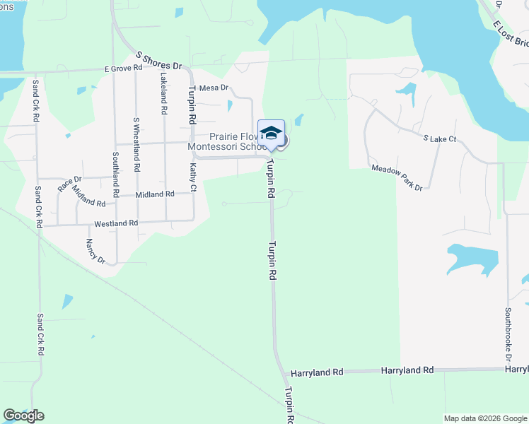 map of restaurants, bars, coffee shops, grocery stores, and more near 3290 Turpin Road in Decatur