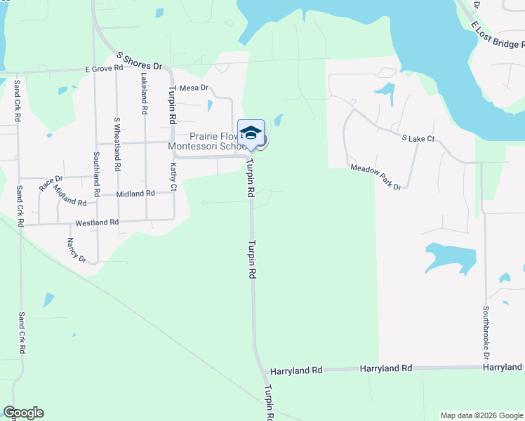 map of restaurants, bars, coffee shops, grocery stores, and more near 3290 Turpin Road in Decatur