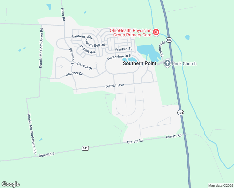 map of restaurants, bars, coffee shops, grocery stores, and more near 5303 Dietrich Avenue in Orient