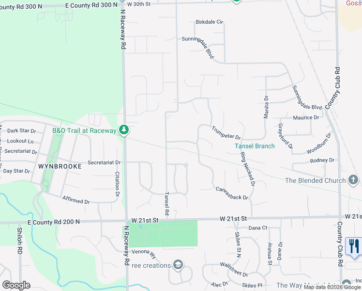 map of restaurants, bars, coffee shops, grocery stores, and more near 9039 Eiderdown Way in Indianapolis