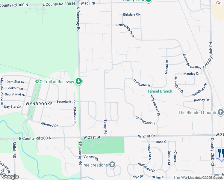 map of restaurants, bars, coffee shops, grocery stores, and more near 9039 Eiderdown Way in Indianapolis