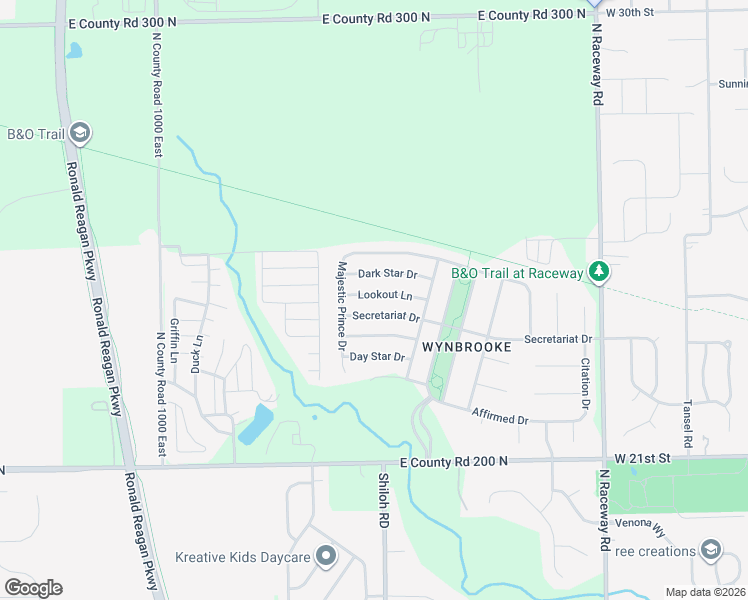map of restaurants, bars, coffee shops, grocery stores, and more near 10481 Lookout Lane in Indianapolis