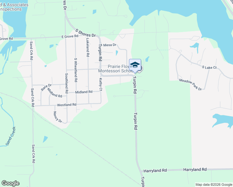 map of restaurants, bars, coffee shops, grocery stores, and more near 2220 Deer Run Court in Decatur
