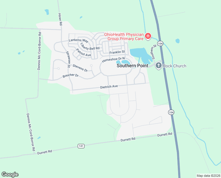 map of restaurants, bars, coffee shops, grocery stores, and more near 5303 Dietrich Avenue in Orient