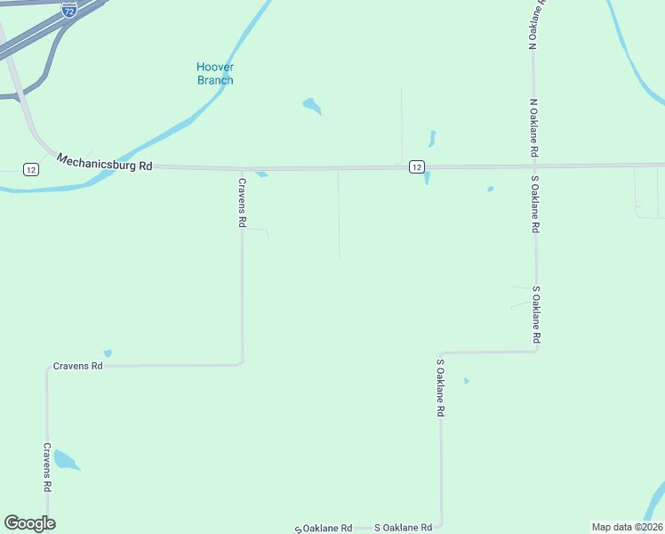 map of restaurants, bars, coffee shops, grocery stores, and more near 4800 Mechanicsburg Road in Springfield