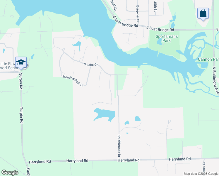 map of restaurants, bars, coffee shops, grocery stores, and more near 2681 Lake Reunion Parkway in Decatur