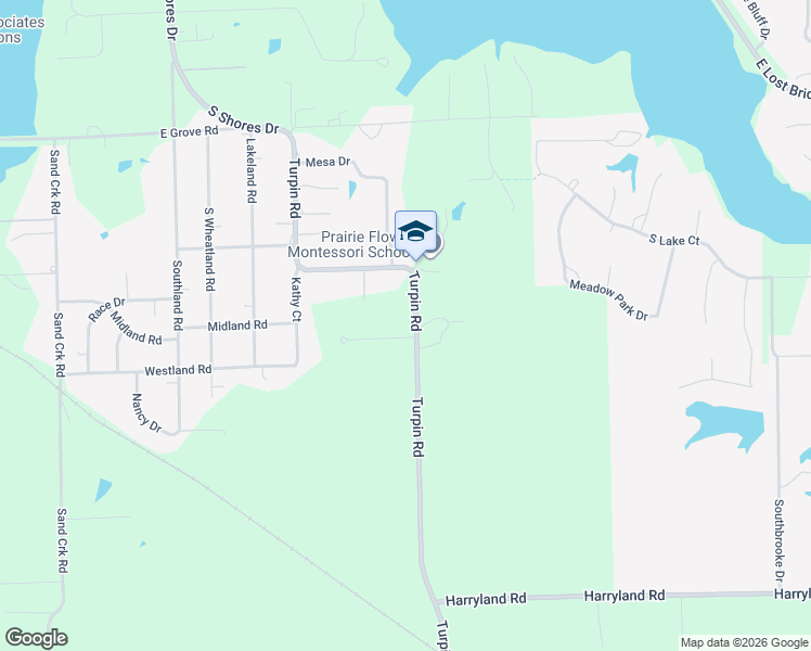 map of restaurants, bars, coffee shops, grocery stores, and more near 2362-2718 Turpin Road in Decatur