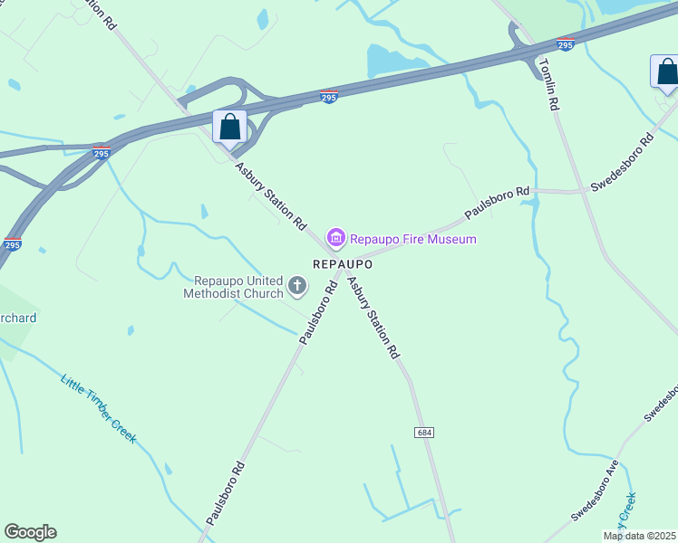 map of restaurants, bars, coffee shops, grocery stores, and more near 786 Paulsboro Road in Logan Township
