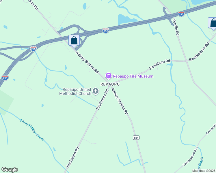 map of restaurants, bars, coffee shops, grocery stores, and more near 786 Paulsboro Road in Logan Township
