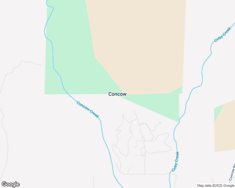 map of restaurants, bars, coffee shops, grocery stores, and more near in Concow