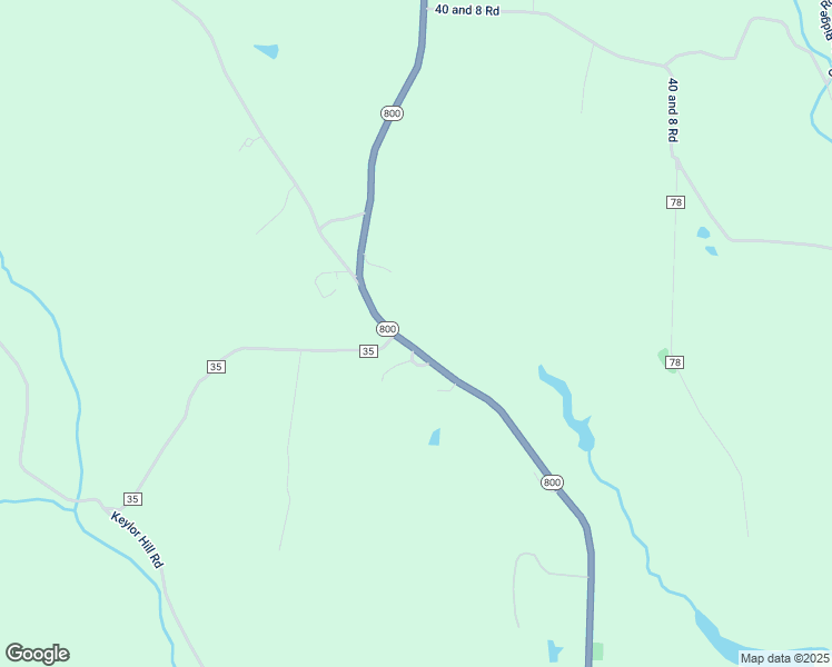 map of restaurants, bars, coffee shops, grocery stores, and more near 48490 Ohio 800 in Woodsfield
