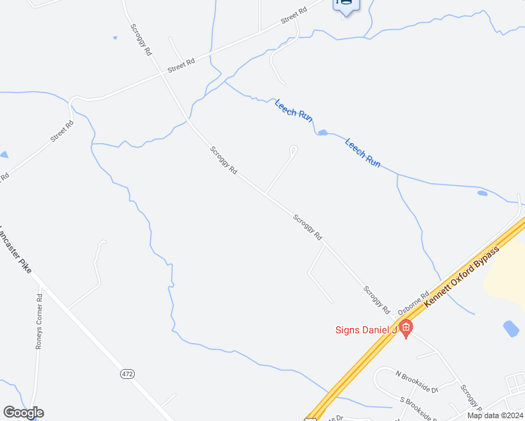 map of restaurants, bars, coffee shops, grocery stores, and more near 219 Scroggy Road in Oxford