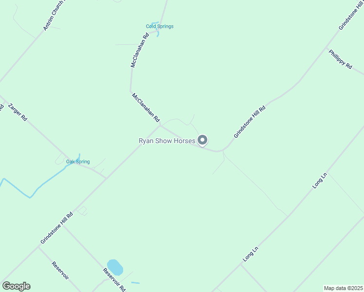 map of restaurants, bars, coffee shops, grocery stores, and more near 9894 Grindstone Hill Road in Greencastle