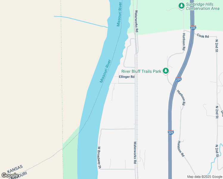 map of restaurants, bars, coffee shops, grocery stores, and more near 3922 River Road in Saint Joseph