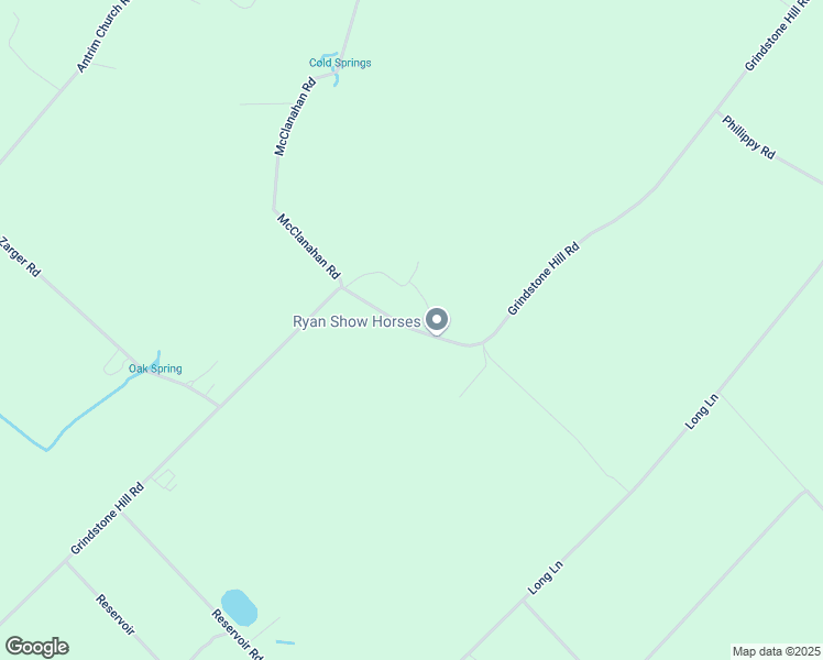 map of restaurants, bars, coffee shops, grocery stores, and more near 9894 Grindstone Hill Road in Greencastle