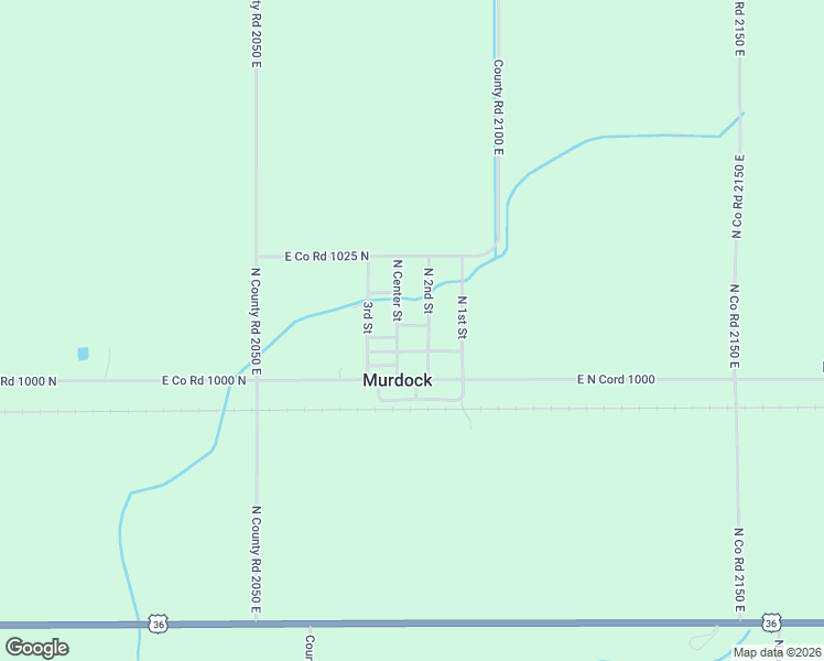 map of restaurants, bars, coffee shops, grocery stores, and more near 308 North Third in Murdock