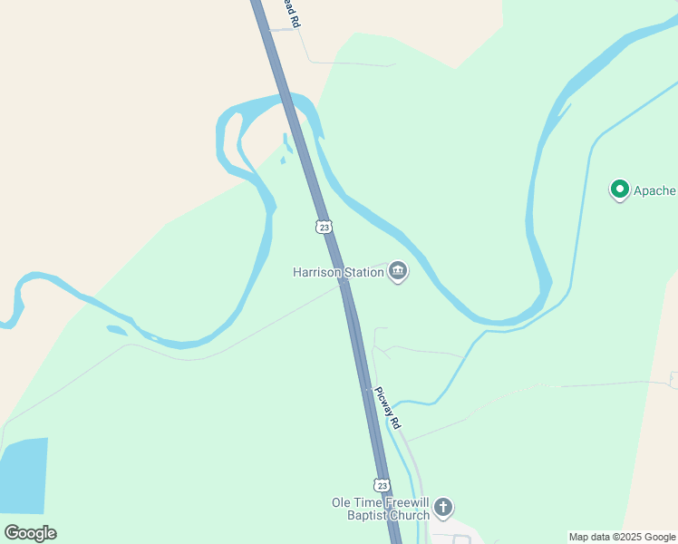 map of restaurants, bars, coffee shops, grocery stores, and more near U.S. 23 in Lockbourne