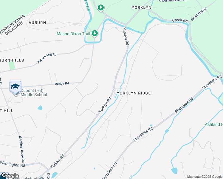 map of restaurants, bars, coffee shops, grocery stores, and more near 1047 Yorklyn Road in Hockessin