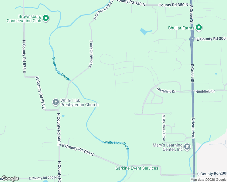 map of restaurants, bars, coffee shops, grocery stores, and more near 6559 Brigham Bay Drive in Avon