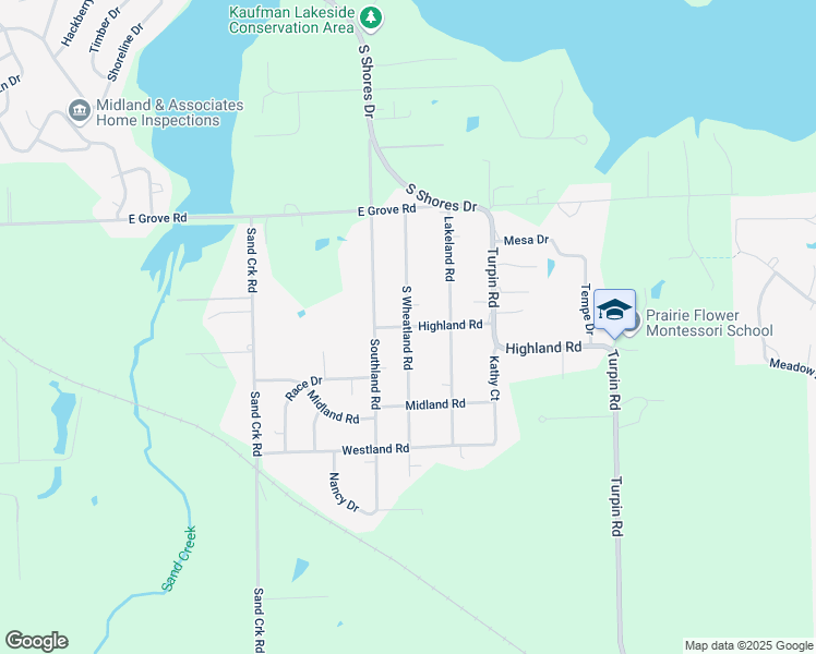 map of restaurants, bars, coffee shops, grocery stores, and more near 2001 Highland Road in Decatur