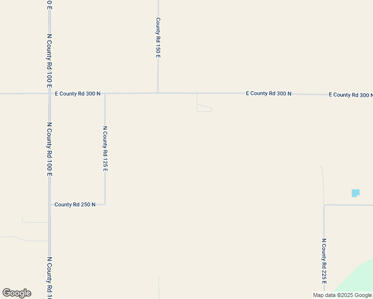 map of restaurants, bars, coffee shops, grocery stores, and more near 199 East County Road 300 North in Danville