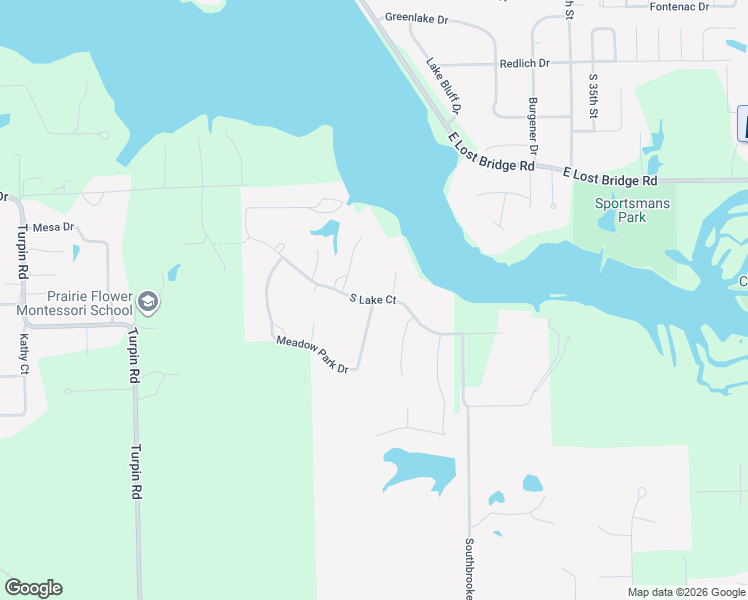 map of restaurants, bars, coffee shops, grocery stores, and more near 4201 South Lake Court in Decatur