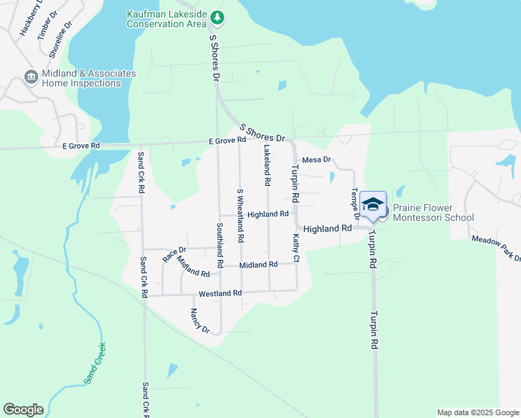 map of restaurants, bars, coffee shops, grocery stores, and more near 2001-2099 Highland Road in Decatur