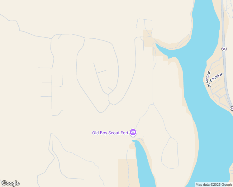 map of restaurants, bars, coffee shops, grocery stores, and more near 13 Aspen Cove Drive in Scofield