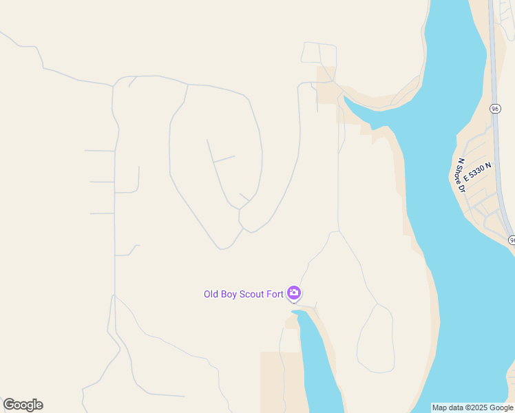 map of restaurants, bars, coffee shops, grocery stores, and more near 13 Aspen Cove Drive in Scofield