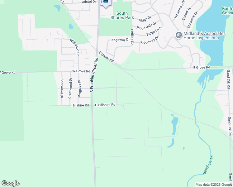 map of restaurants, bars, coffee shops, grocery stores, and more near 3033 South Laura Street in Decatur