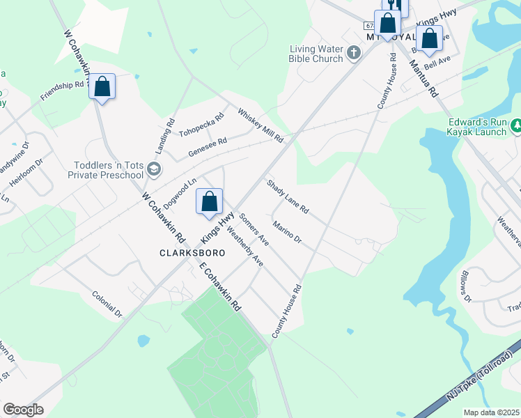 2 Marino Court, Clarksboro NJ Walk Score