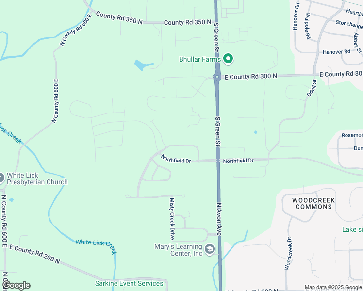 map of restaurants, bars, coffee shops, grocery stores, and more near 6855 Legacy Park Drive in Brownsburg