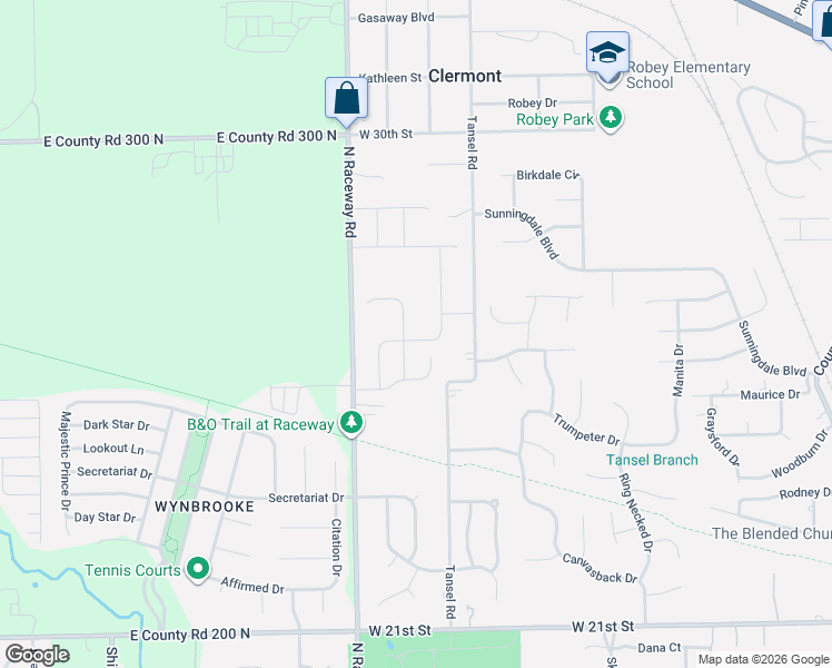 map of restaurants, bars, coffee shops, grocery stores, and more near 2627 Drewmatt Lane in Indianapolis